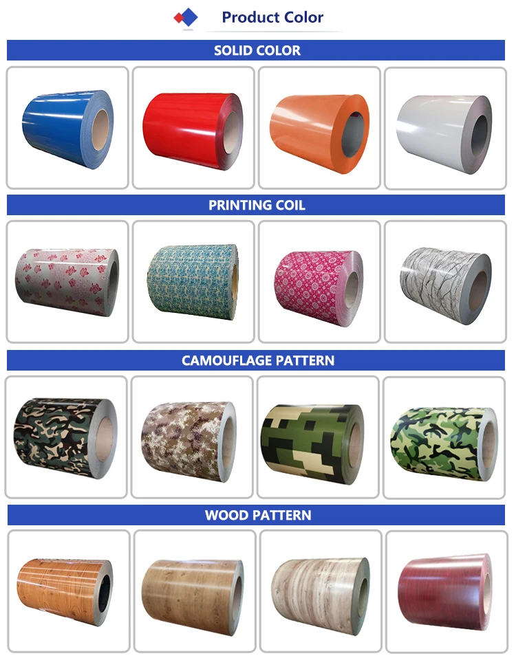 coil ppgi color coated steel prepainted galvanized carbon steel coil 2mm 3mm to 12mm thickness