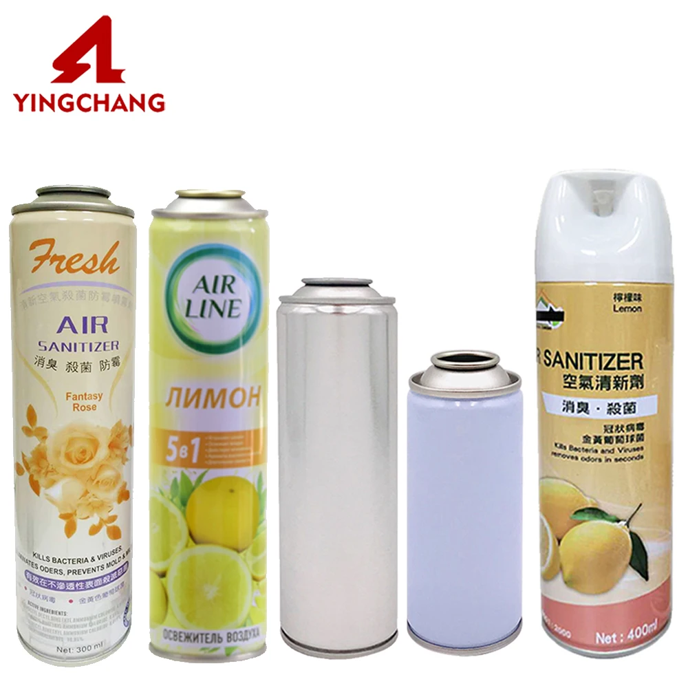 2023 factory manufacturer refillable spray tinplate can empty aerosol tin can compressed air