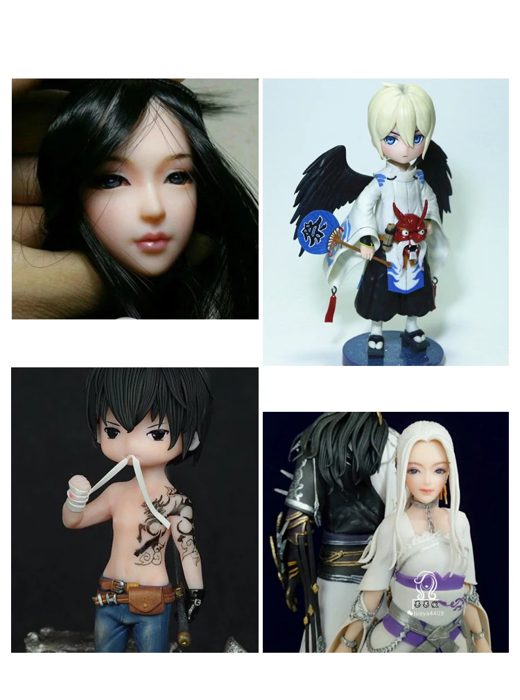 Wholesale  Ailto 454g Doll Skin Series Handmade Non-Toxic Polymer Clay art Oven Bake Clay Polymer Clay