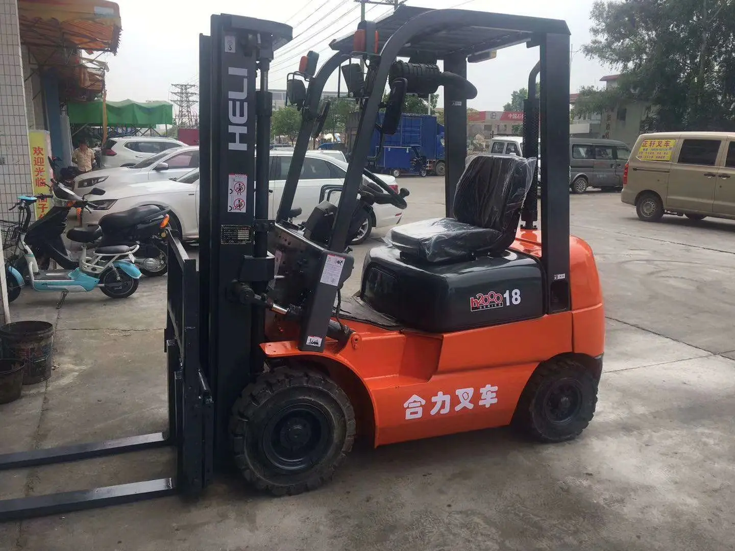 HELI CPCD18 Factory authorized dealer HELI CPC(Q)(Y)D10 15 18 side shift forklift 1ton 1.5ton 1.8 ton diesel lpg gasoline forkli