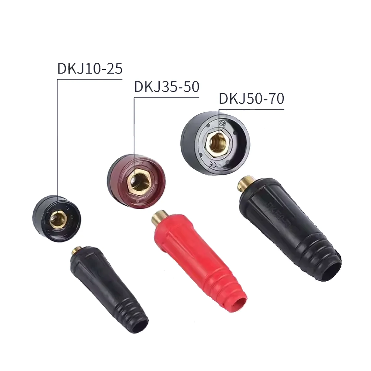 50-70mm cable connector, best price cable connector, welding cable connector flat electrical connectors