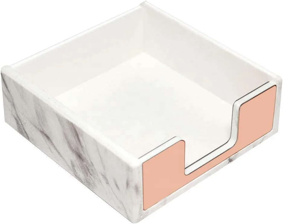 Мраморный, Белый, акриловый, розовый, золотой, аксессуар для одежды, офиса, школы, дома, зажимы, держатель для заметок, липкий органайзер для заметок