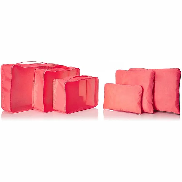Luggage Packing Organization Cubes Packing Cubes Organizer Bags 6 Set Travel Packing Cubes Luggage Organizers With Shoe Bag