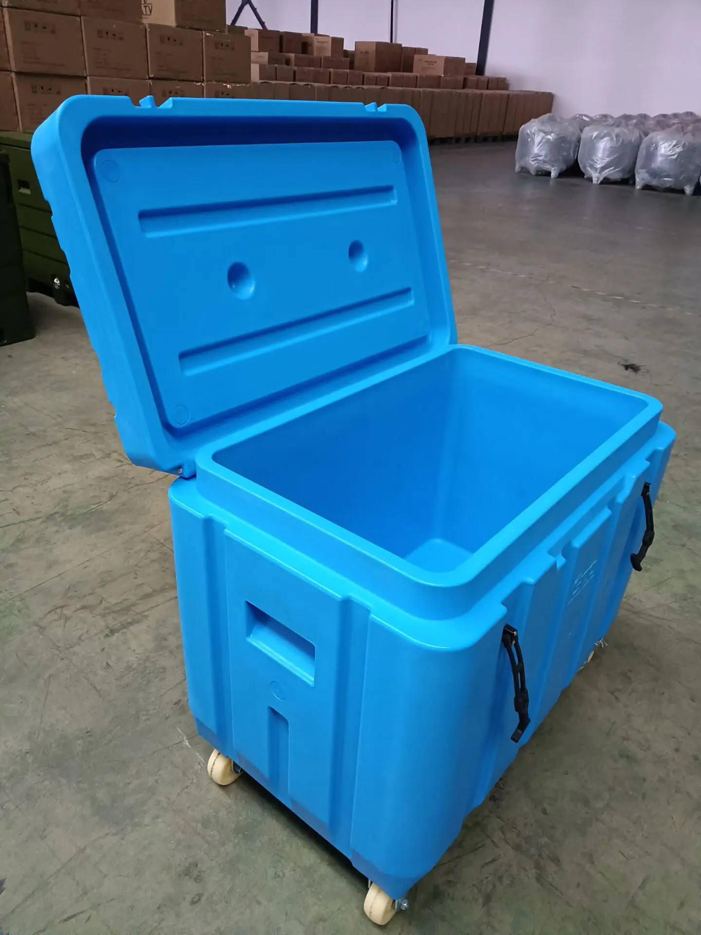 Professional Dry ice storage box CO2 dry ice box fish ice container/icecream container/dry ice box