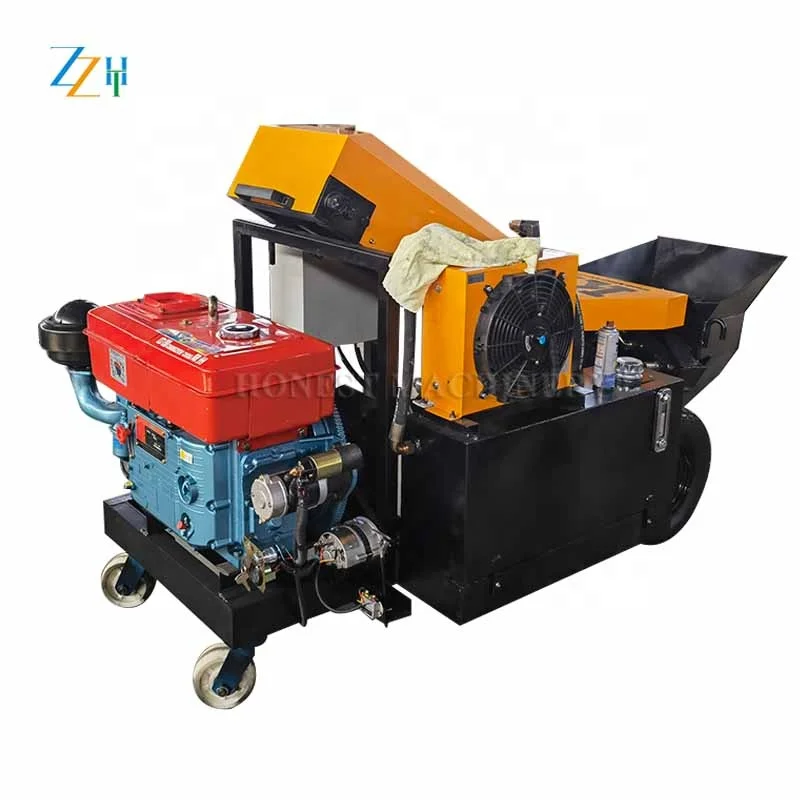 Low Price Diesel Concrete Pump / Concrete Mixer With Pump / Concrete Pump