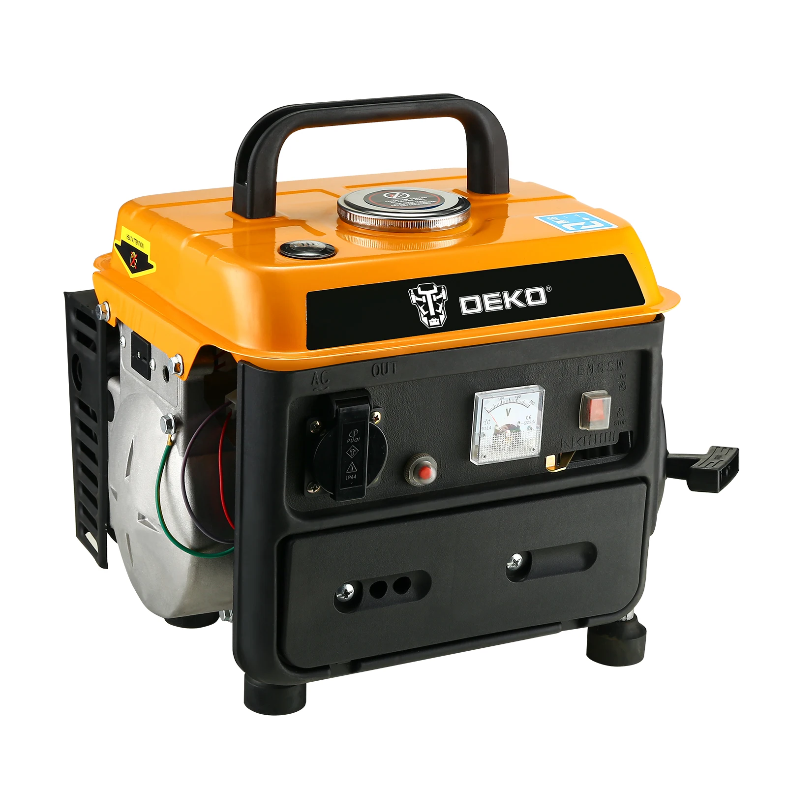 DEKO DKGG0663A Small  Portable 600W  Portable Mini Petrol Generator