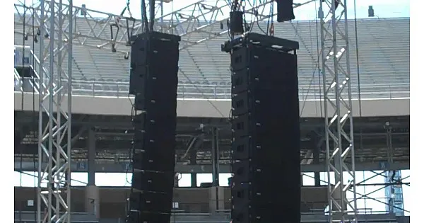TTL 55-A dual 12 inch active 3-way line array speakers sound system stage professional audio Pro speakers