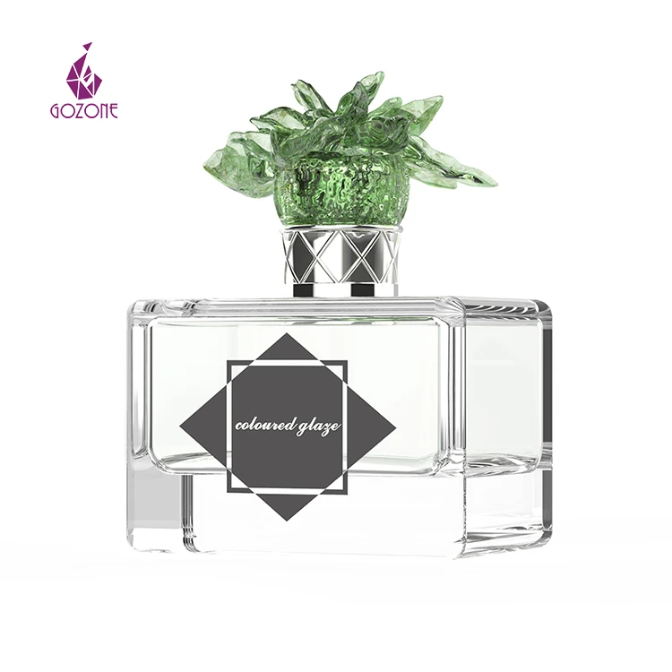 100Ml French Square Spray Glass Perfume 50 Ml Empty Custom Cologne Bottle