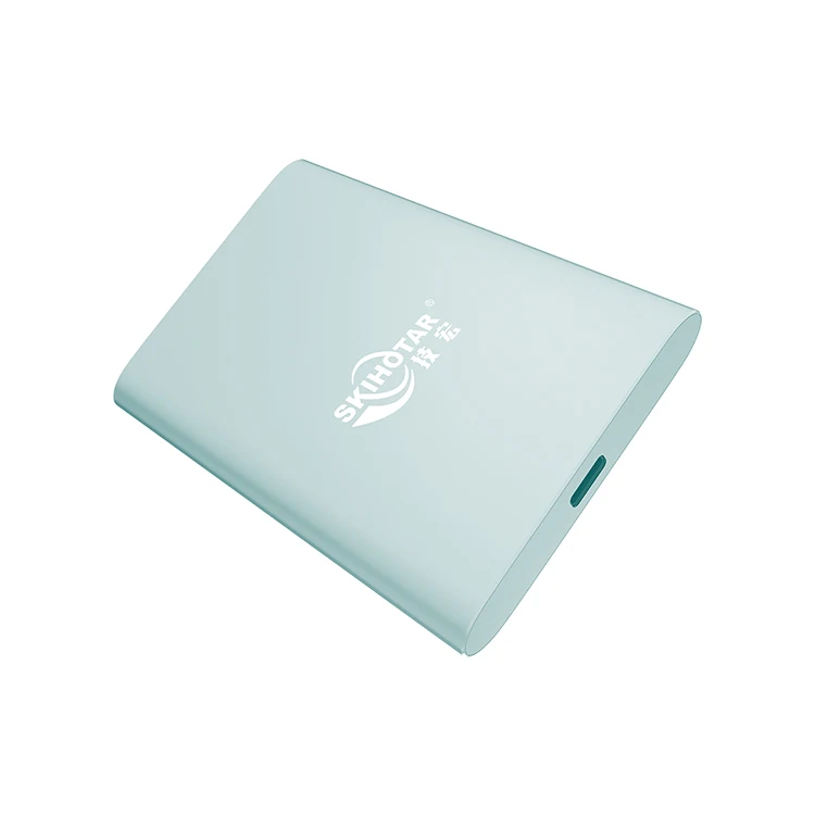  Прямая продажа с фабрики оптовая внешний жесткий диск 1t 1 ТБ USB Type-c твердотельных дисков skihotar T100 серии светло-зеленый портативный SSD