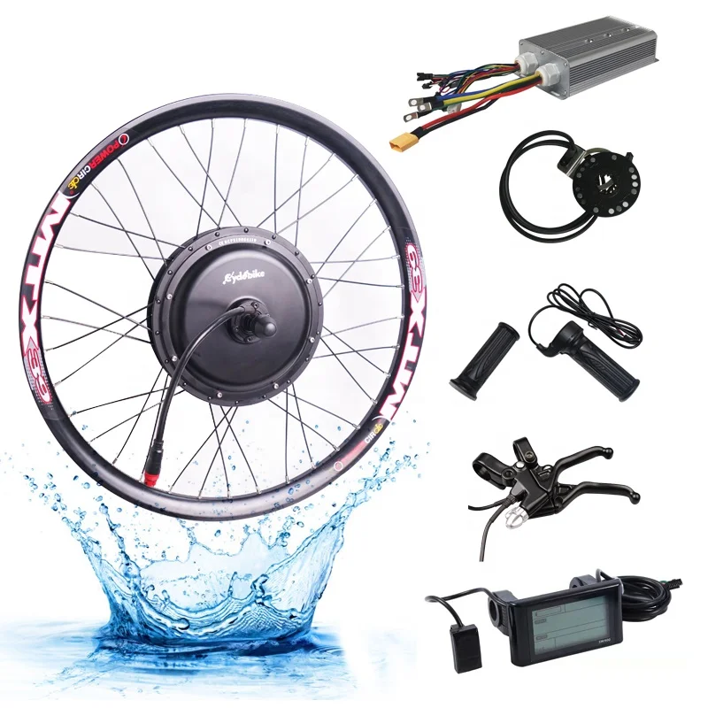 Cheap Price MTX Rims 48v 2000w Electric Bicycle E Bike Hub Motor Conversion Kits With 17ah Ebike Battery US warehouse