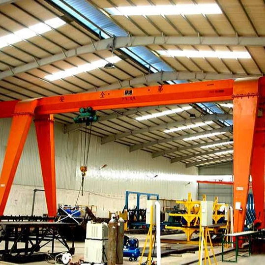 Portable Type 5 Ton Mobile Workshop MH type Gantry Crane Electric Single Beam Overhead Bridge Cranes