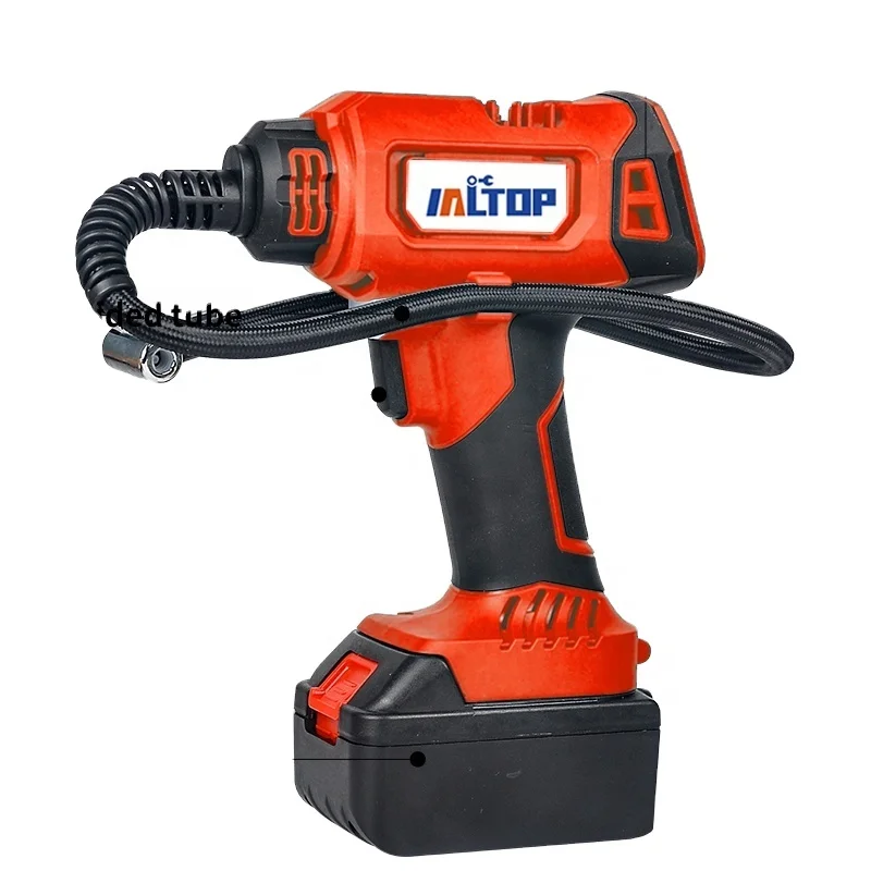 Portable Tire Inflator Portable Small air Compressor 21v Wireless Car Electric Tire Inflator Pump