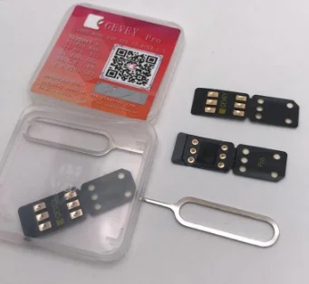 GEVEY PRO MKSD 4 BLACK CHIP sim card ios15 SIM play work For iPhone 13/13 pro max