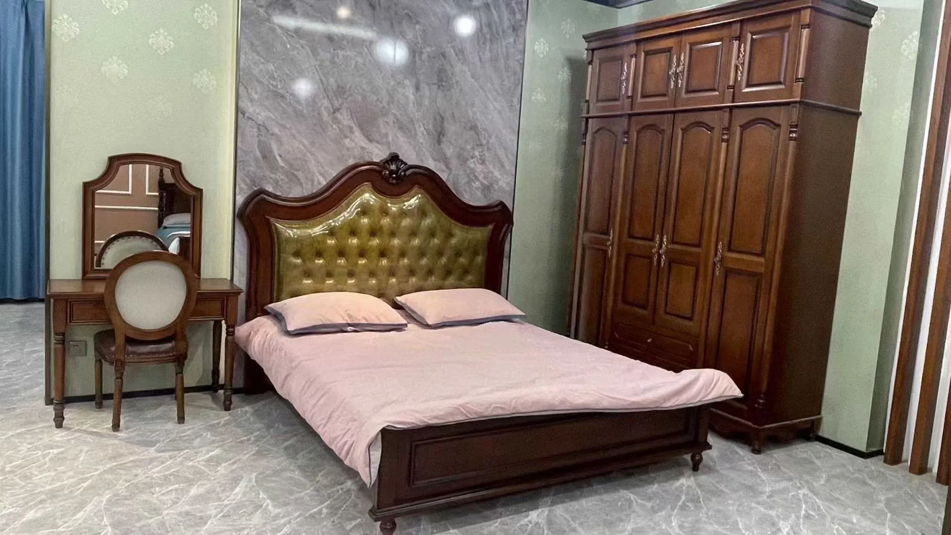 Super bedroom set factory selling modern home furniture luxury bedroom furniture set