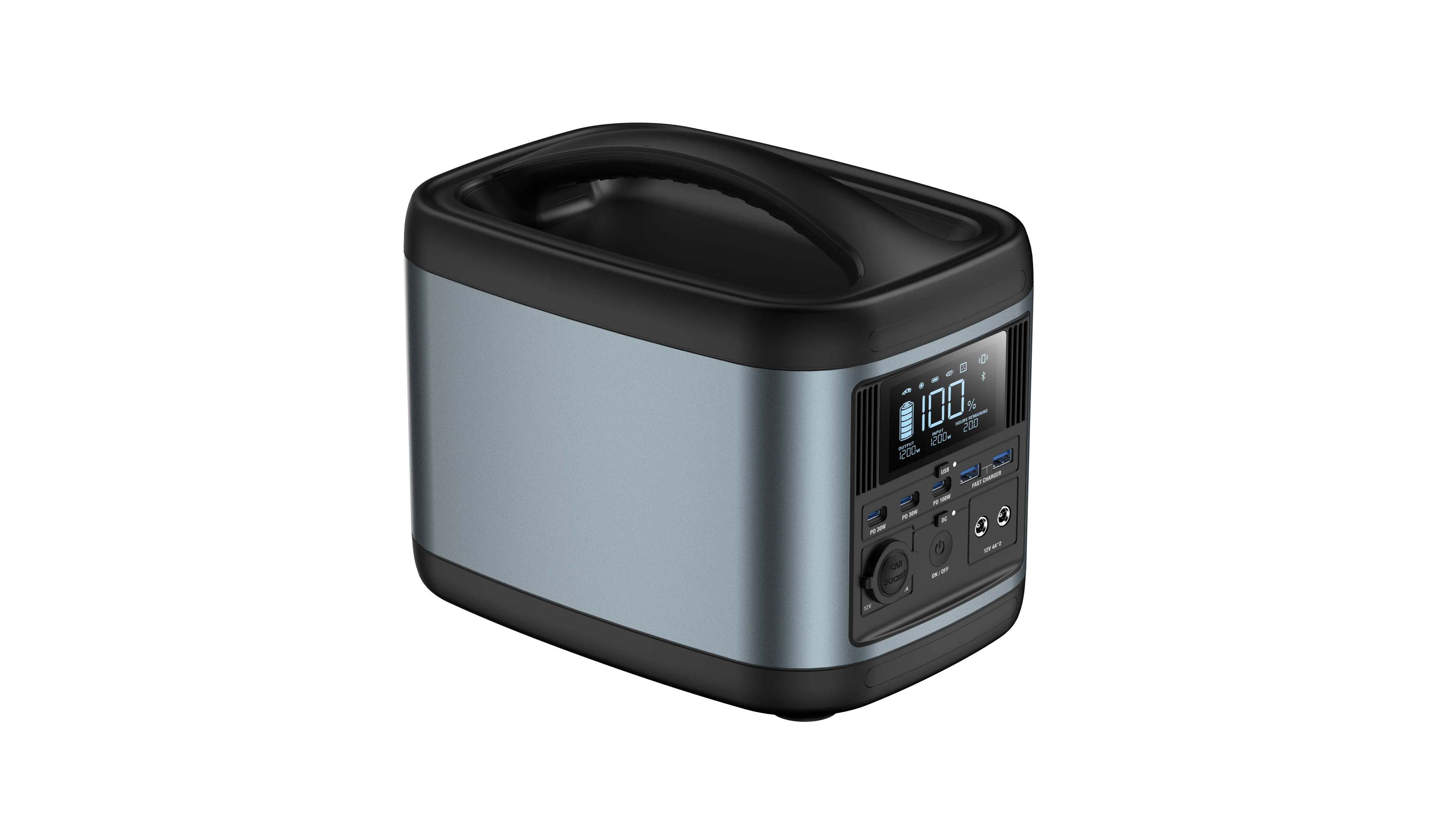 MGCTECH 600W Capacity Super Fast Charging 600w 1200w 2000w Portable Power Station Solar Generator