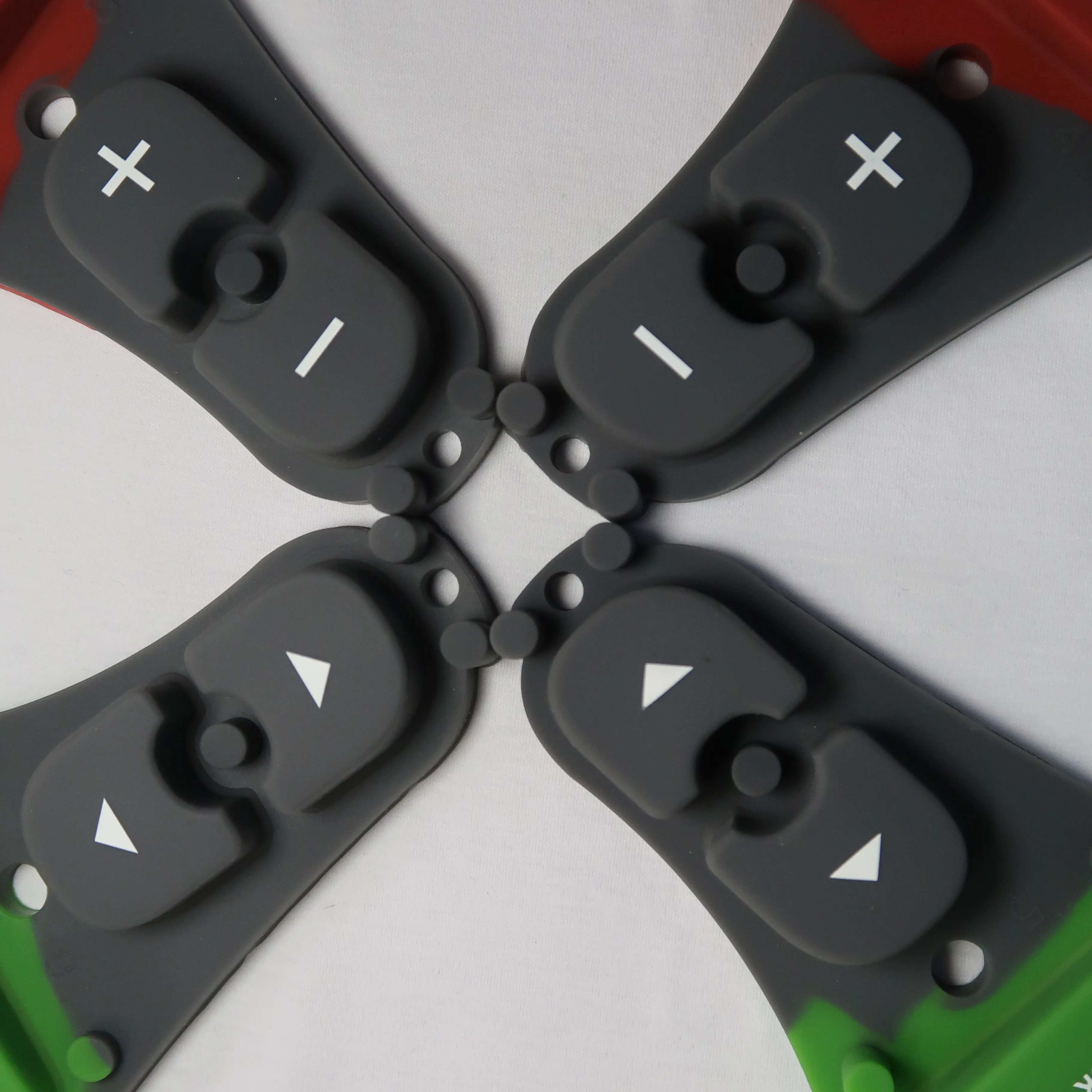 Регулируемая оптовая продажа силиконовых резиновых массажных клавиш для стула, электрическая массажная клавиатура для стула