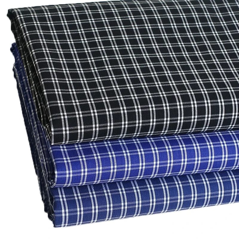 colorful breathable 110 GSM nylon cotton spandex casual clothing plaid yarn dyed fabric