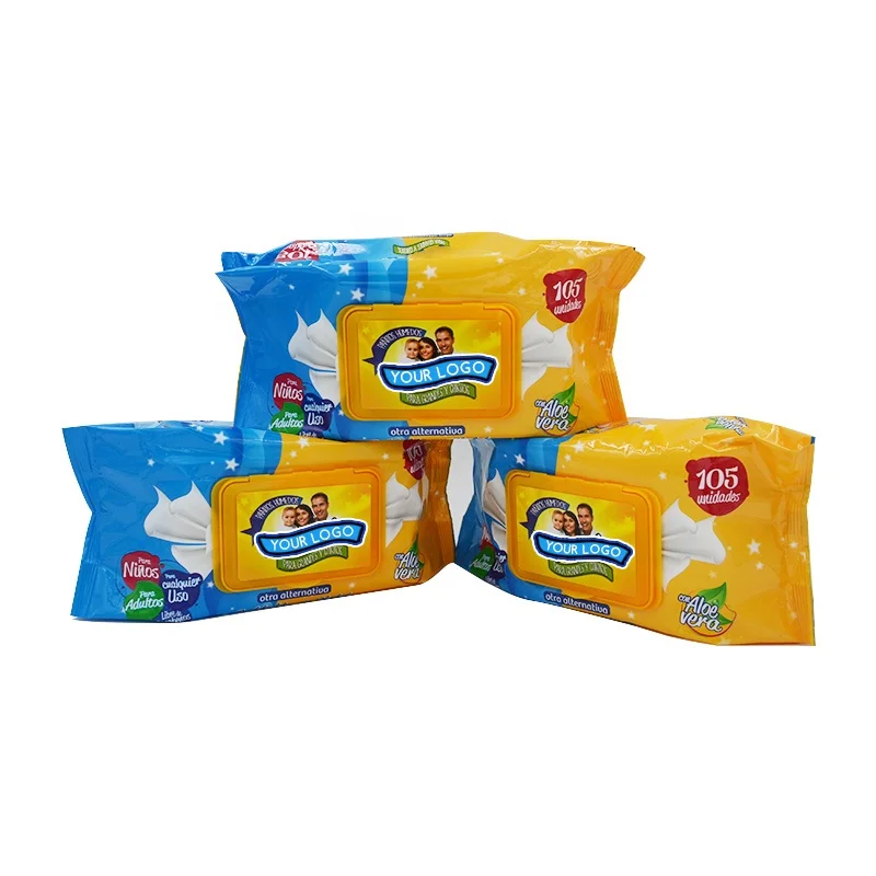 Cheap custom 80 100 pcs soft pack alcohol free skin care super soft non-woven cotton cat dog baby wipes soft and gently
