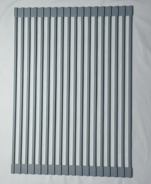 Large Roll Up Dish Drying Rack for Kitchen Sink - Over Sink Dish Drying Rack to Dry Dishes