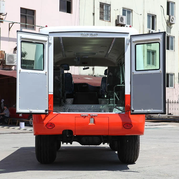 
Euro IV 10-17 seats new dongfeng 4x4 off road bus 