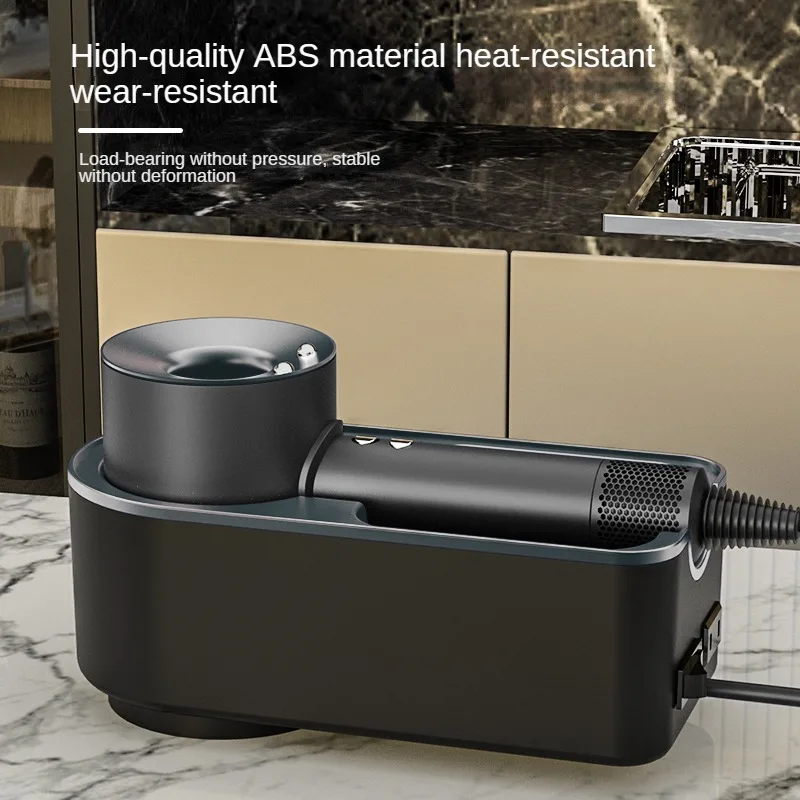 Hot Sale Home Storage Countertop Hair Dryer Holder Bathroom Acrylic Hair Styling Product Skin Care Products Tool Box Organizer