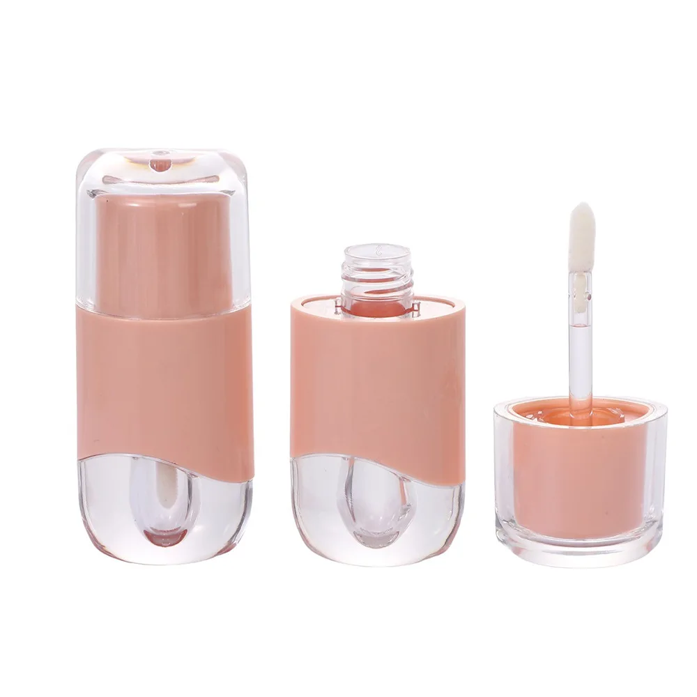 Elliptical Lip Gloss Tube Packaging Material 2.3ml Capacity Round My8854 75mm * 32mm