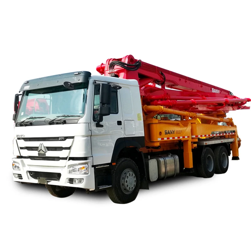 Changsha Factory New Howo Truck Mounted  37 Meter Sany Concrete Pumps For Sale (62236562407)