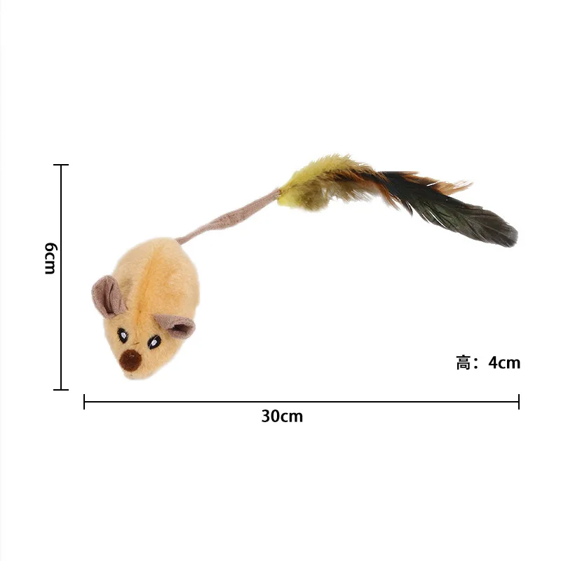 High Quality Pet Wireless Electric Simulation Mouse Toys Funny Interactive Pet Racer Hunt USB Charging Cat Mouse Toy for Cat