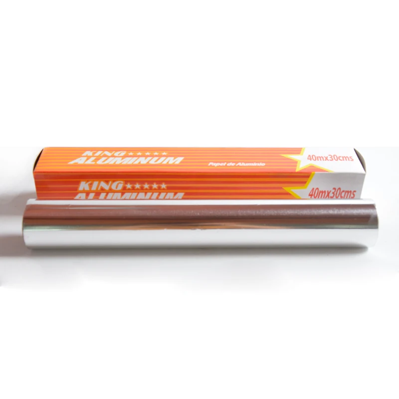 Алюминиевая фольга 40x30 в Индонезии, алюминиевая фольга в рулоне jumbo roll 8011 для кухни