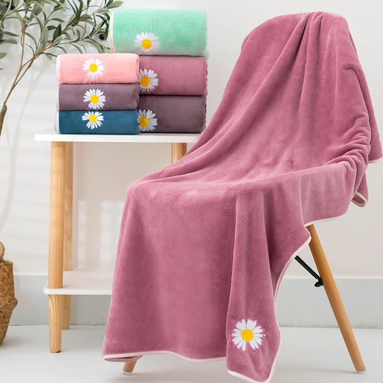 Pengyuan women bath shower home bathroom towel microfiber extra large bath towel microfiber bath towel 70x140
