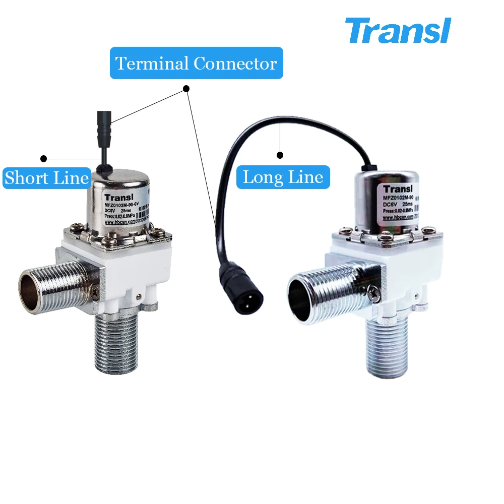 Transl dc 24v 36v smart control bistable pulse latching electric water solenoid valve for control system
