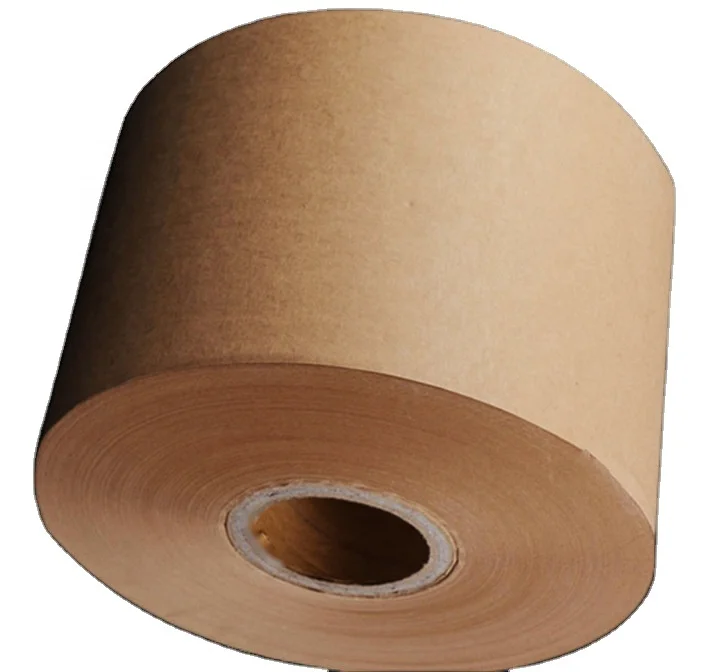 Kraft paper for the packaging industry high strength  high temperature resistant 85g brown kraft release paper sells well