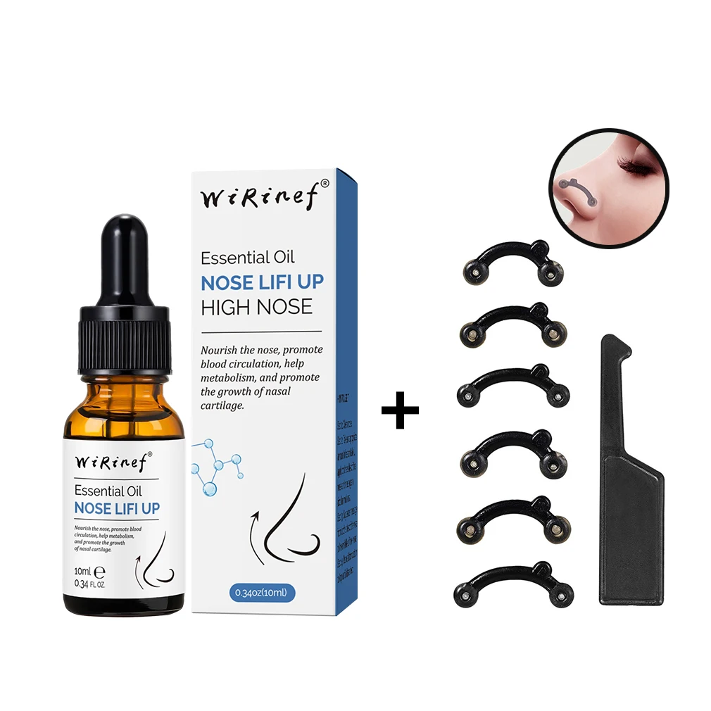 Hot Sale Nose Beautiful Essential Oil Shaping a beautiful nose Care Remodeling oil Lift Magic Essence Cream 10ml