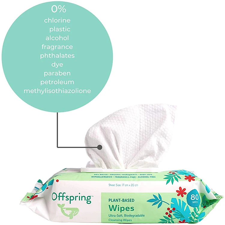 New products biodegradable sensitive environmentally friendly soft baby wipes wet wipes with aloe baby