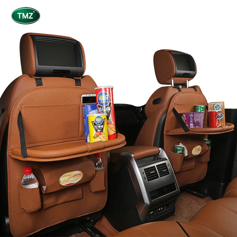 Многофункциональный Авто-Стайлинг Войлок заднего задний карман на переднем сиденье сумка-Органайзер, хранилище, сумочка с лоток-держатель для планшета