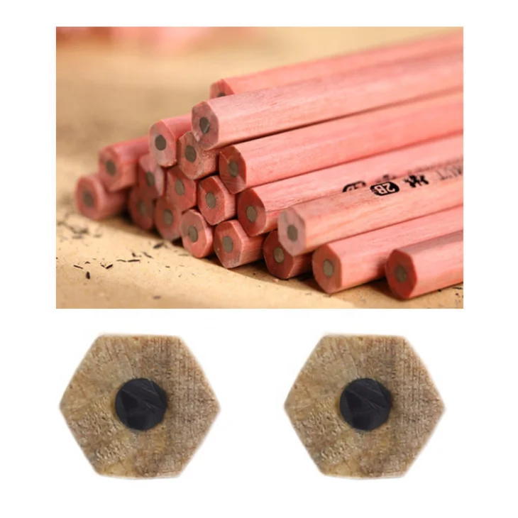 New custom school art 2B HB  natural wood sketch pencil