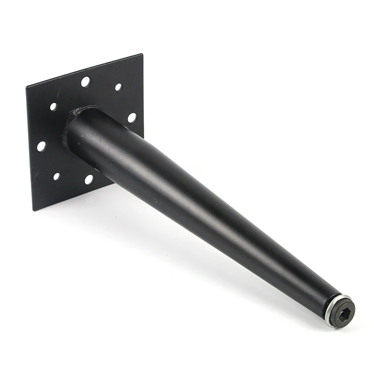 Custom Made Furniture Dining Table Feet Black Painting Market Sofa Chrome Cast Iron Chair Legs Inserts