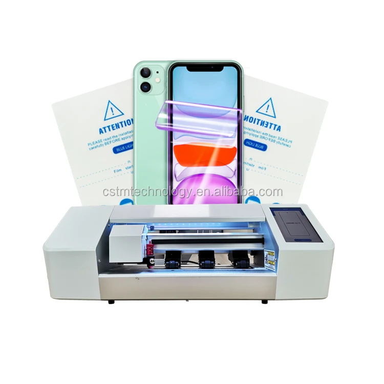 
Personality Design Back Film Cutting Automatic Screen Protector Attach Machine for s3 TPU/TPH Film Interlligent Cutting Machine 