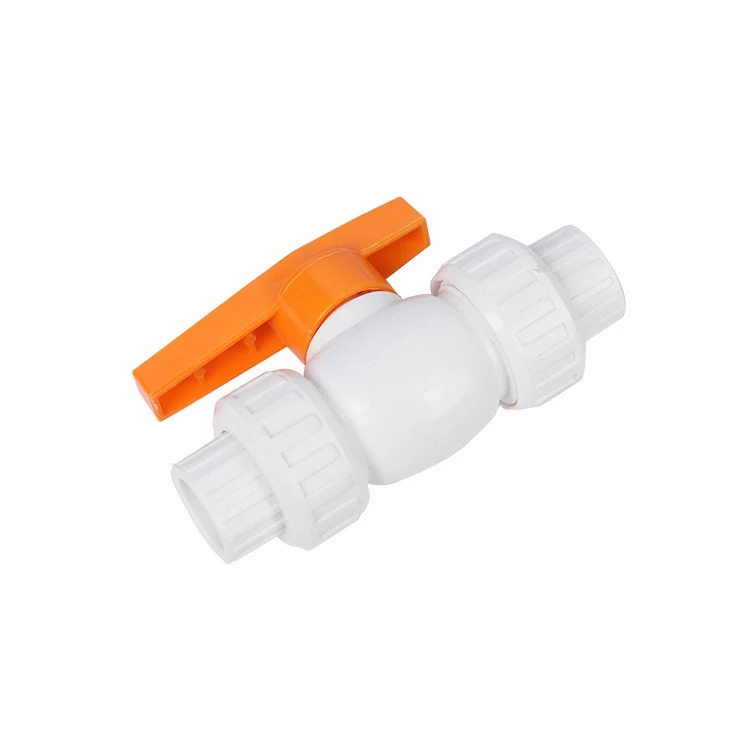 High Pressure 20 25 32 40 50 63mm Plastic PPR Fittings Stainless Steel Core Double Union Ball Valve