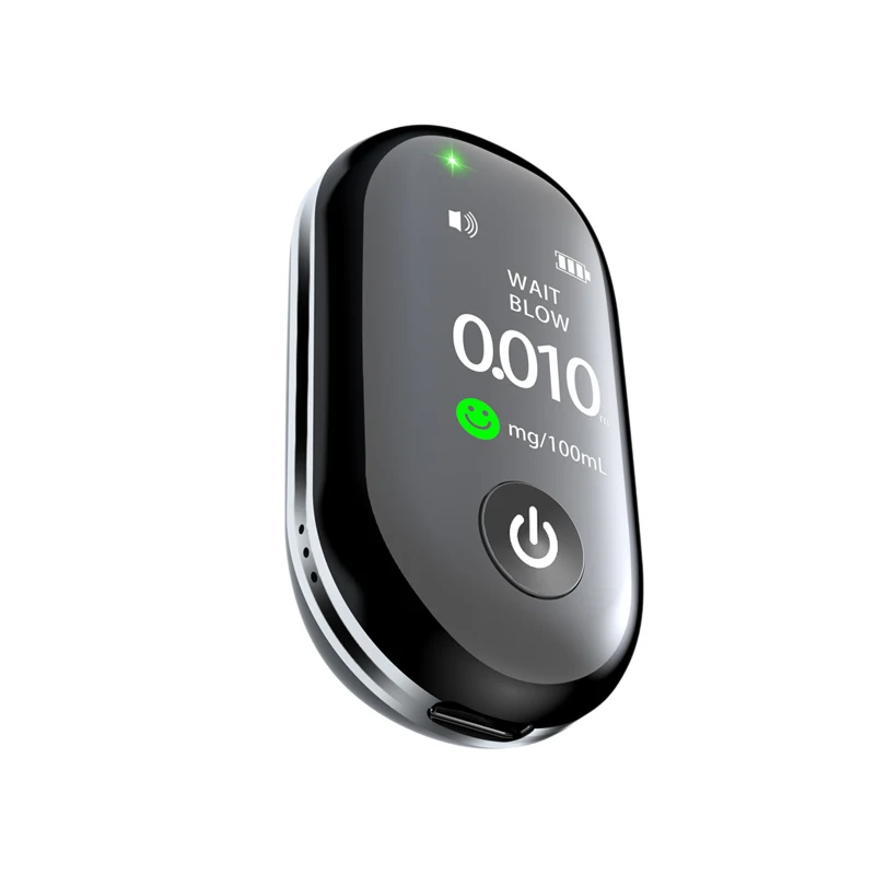Breathalyzer with Digital Display Portable Rechargeable Non-Contact Alcohol Tester G1 rapid alcohol detector