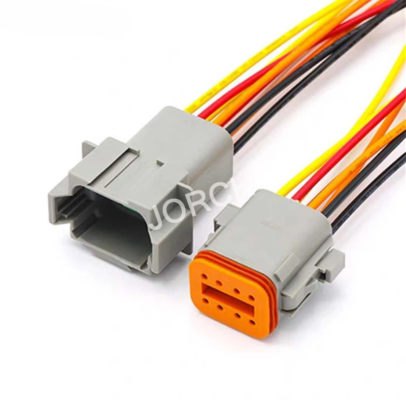 DT04-4P DT04-4S 4P Pin Way DT Series Automotive  wiring harness socket custom-made waterproof wire harness