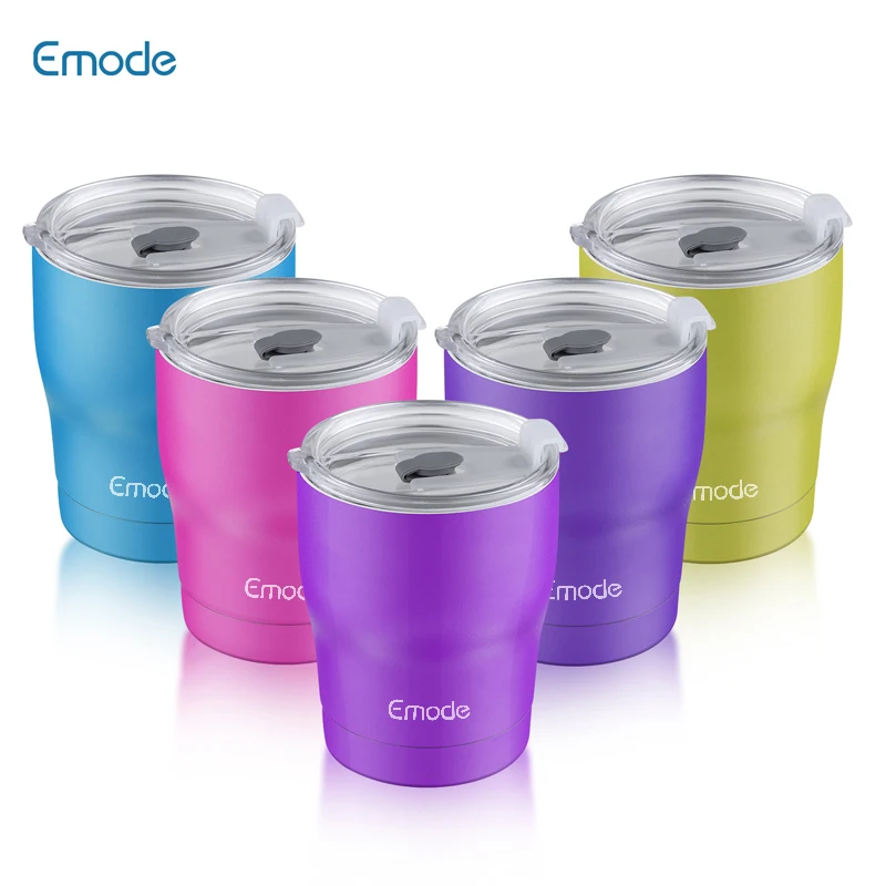 New Arrival 10oz Christmas Gift Double Wall Insulated Stainless Steel Insulated Ceramic Lined Coating Coffee Travel Mug For Car