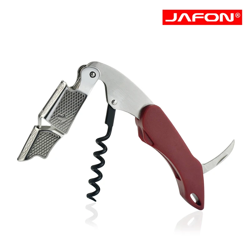 Wine Opener Custom Logo for Bar Kitchen Accessories Set Stainless Steel Wine Corkscrew