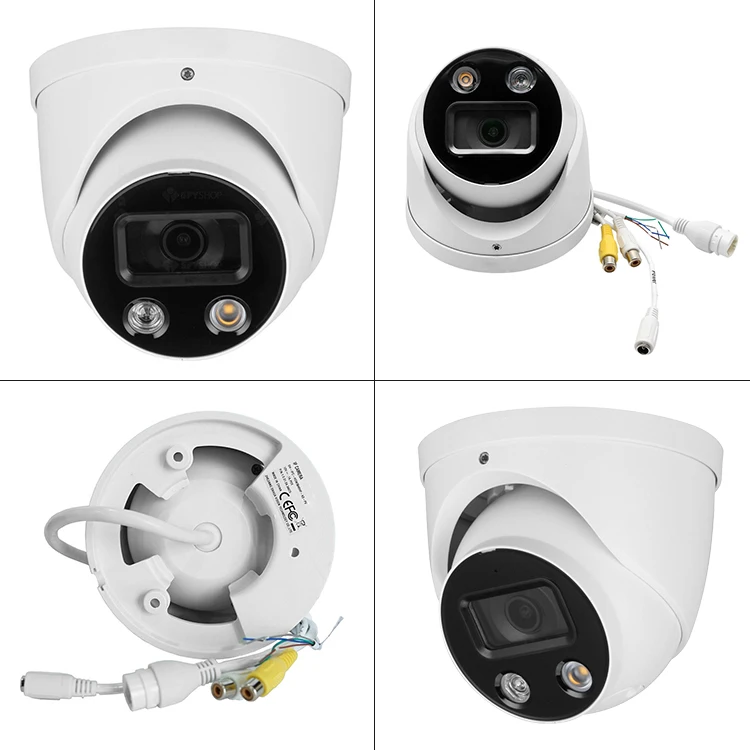 Valucam Da hua Wizsense 4MP 5MP 4K POE Full Color HD Night Vision Turret Externa Indoor Network