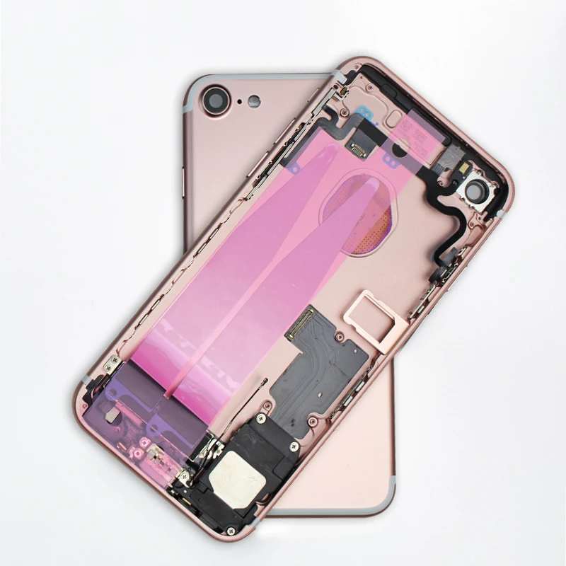 Wholesale Price Mobile Phones Housings Rear Glass Case for iPhone 7, Mobile Phone Glass Back Cover for iPhone7