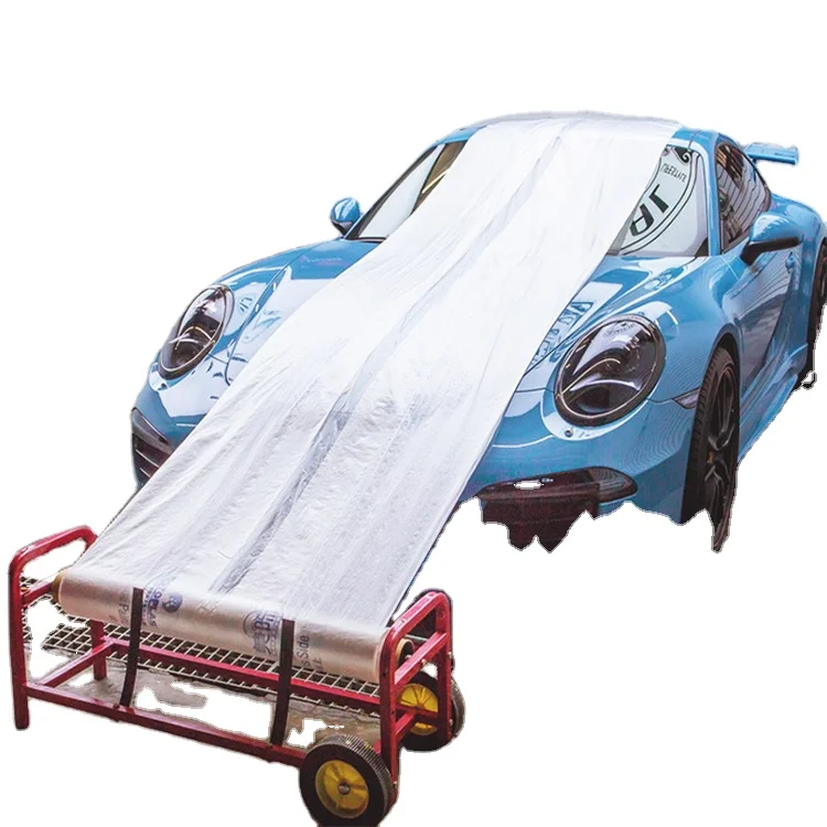 
Custom With Logo Automotive Spray Protective Car Painting automobile masking film 