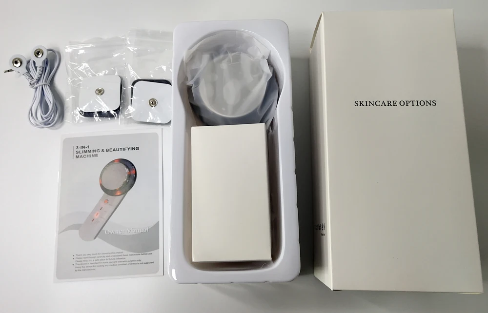 Мексиканский производитель Ebay 3 в 1 сжигающий жир уход за лицом ультразвуковой подтягивающий Ems массаж тела лица ног кавитации массажер для