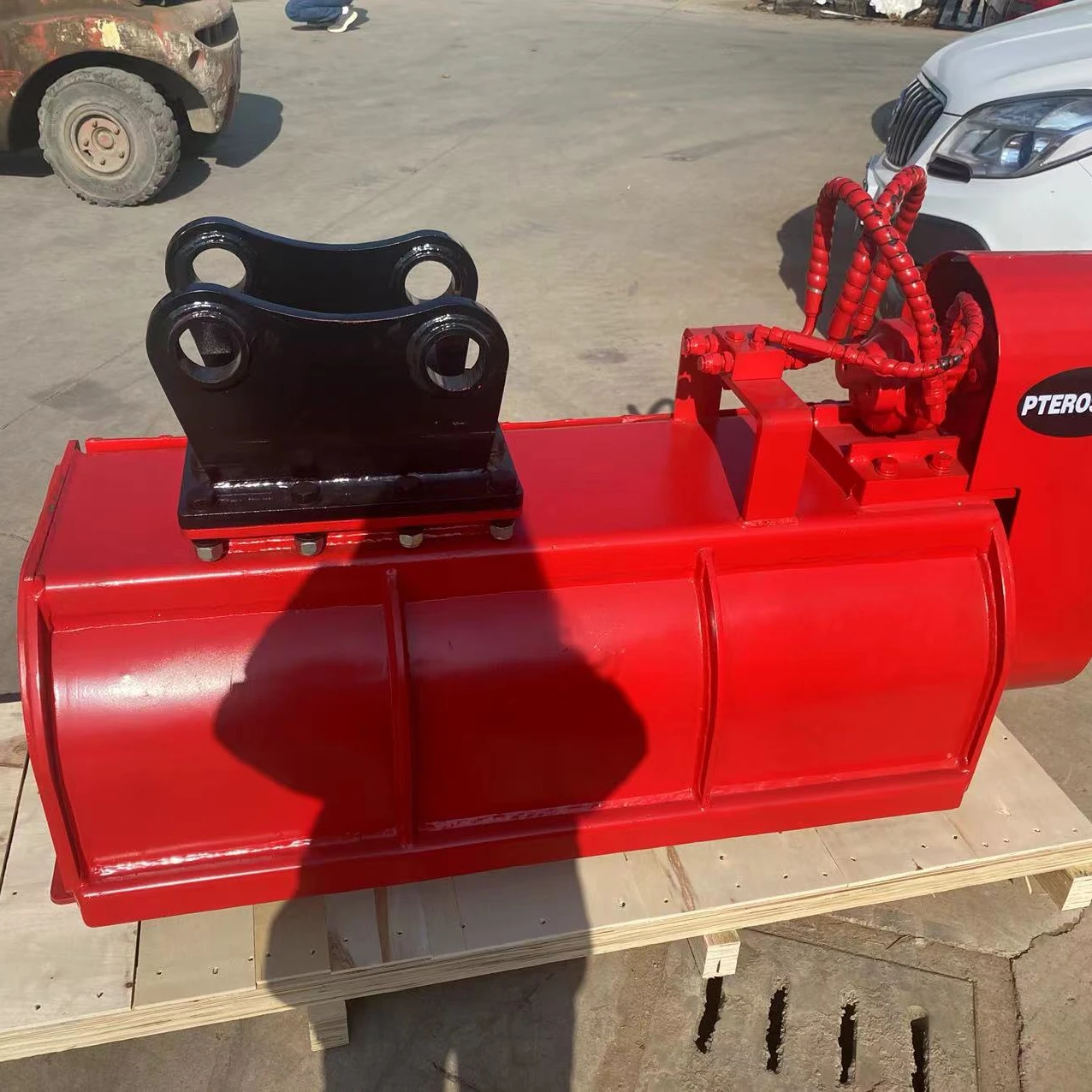 Cheap Price Digger Head Shredder mini excavator mulcher Flail Mower Heavy Duty Rotary Blade Brush Grass Cutter 100' For Sale