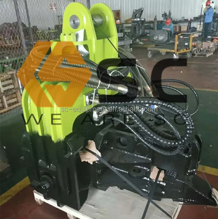 Excavator Vibro Hammer Sheet Pile Driver