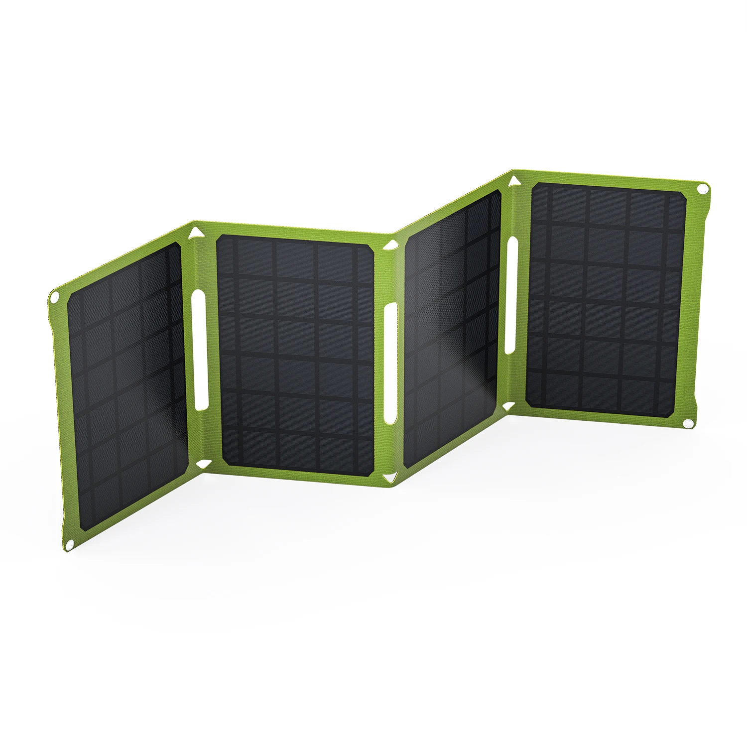 Waterproof ETFE portable foldable solar panel 30w folding solar charger 30w for outdoor camping 12v